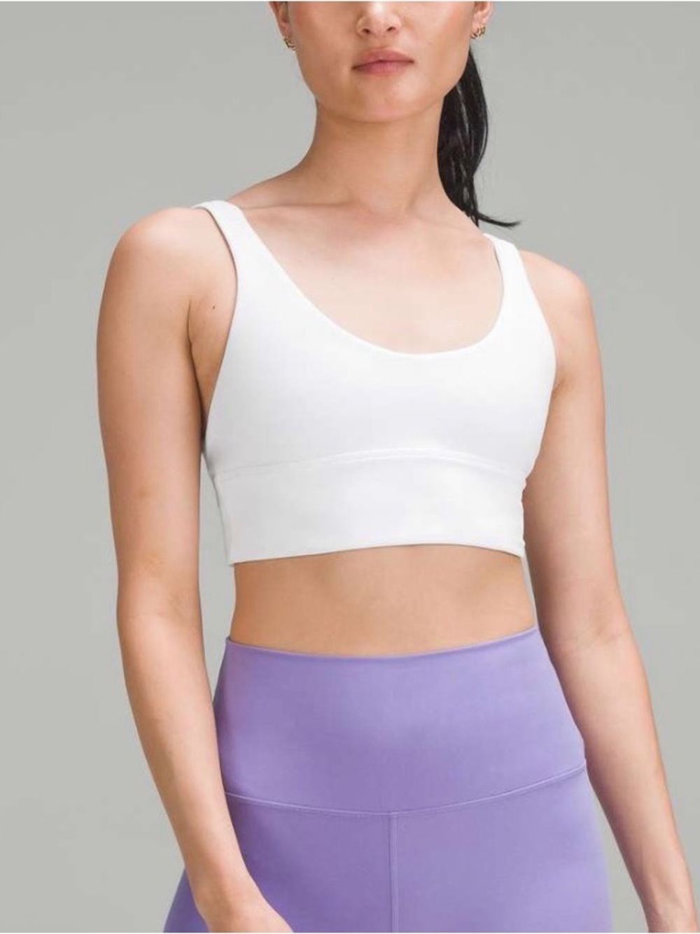 lululemon Align Bra white Light Support, A/B Cup